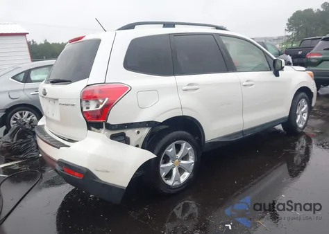 2015 Subaru Forester 2.5I Premium из США, поврежденный, VIN JF2SJAFC8FH432697